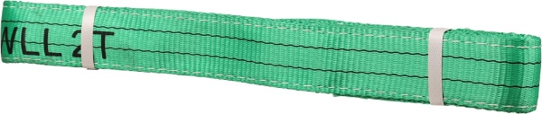 Afbeeldingen van Kelfort hijsband groen 2m - 2 ton