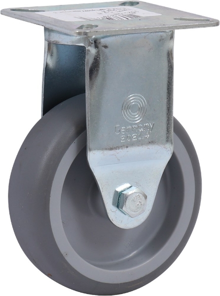 Afbeeldingen van Kel bokwiel blw/grs rub.75mm g.l. plaatbev.