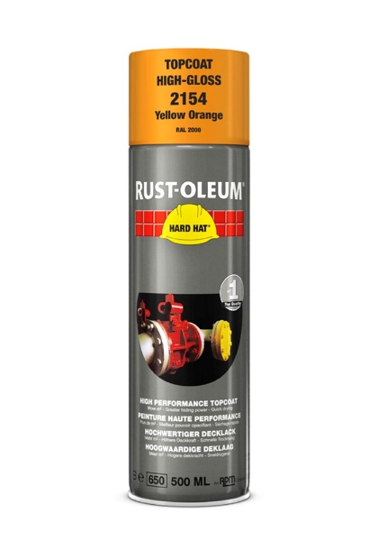 Afbeeldingen van Rus geeloranje ral-2000 500ml 2154
