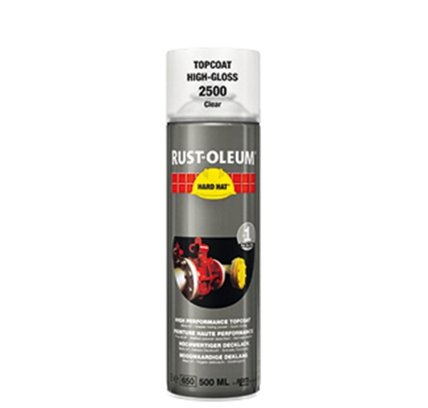 Afbeeldingen van Rus deklaag 2500 transp. 500ml. sp.bs.