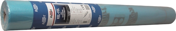 Afbeeldingen van Folie dampdoorlat. 50m x200cm pe gewape