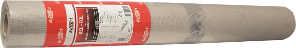 Afbeeldingen van Folie dampremmend 50m x150cm pe gewape