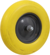 Afbeeldingen van Anti-lekband geel 400x80mm stalen velg
