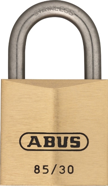 Afbeeldingen van Abus hangslot 85/40 rvs beugel
