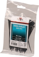 Afbeeldingen van Kelfort kabelbinder 100x2.5mm zwart 100/stuks