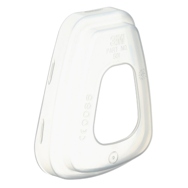 Afbeeldingen van 3m501 filterkap a 2 stuks tbv halfgelaatmask.