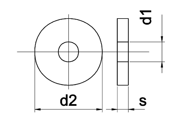 Afbeeldingen van Sluitring m14 ev din7349