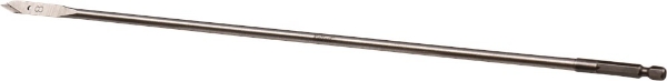 Afbeeldingen van Speedboor 8mm lang 400mm 1/4" bit opname