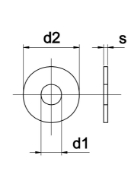 Afbeeldingen van Carrosseriering m5 a4 din9021