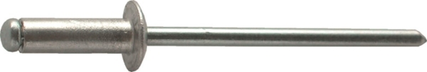 Afbeeldingen van 4x8mm blindklinknagel. alu/st
