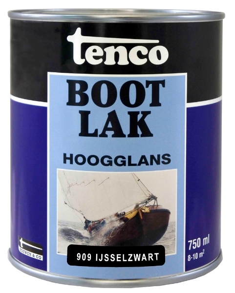Afbeeldingen van Tenco bootlak 750ml ijsselzwart