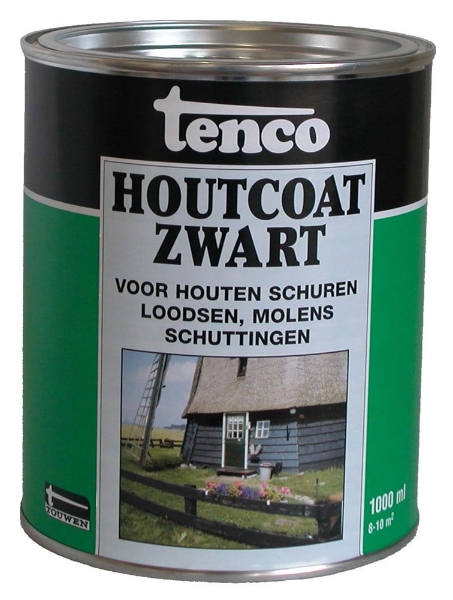 Afbeeldingen van Tenco houtcoat zwart 1000ml