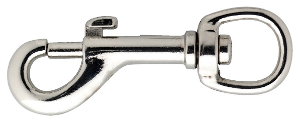 Afbeeldingen van Musketonhaak rvs 16mm op kaart