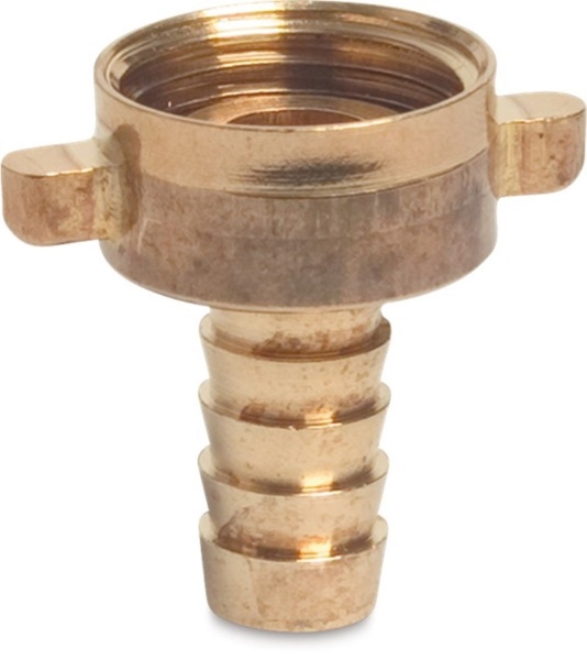 Afbeeldingen van Mess. slangpilaar 3/4"x13mm wartel bi.dr.