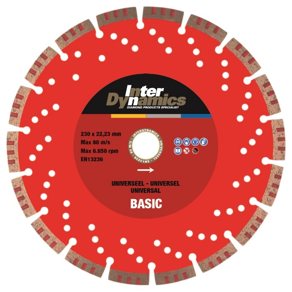 Afbeeldingen van Diamantzaagblad 115mm univers basic