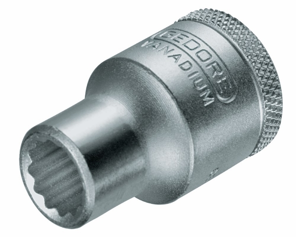 Afbeeldingen van Ged dop 1/2" 12-kant 12mm