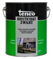 Afbeeldingen van Tenco houtcoat zwart 5000ml