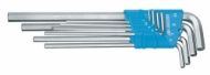 Afbeeldingen van Ged inbussleutelset lang 8-dlg 2-10mm