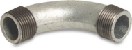 Afbeeldingen van Geg. bocht 90° 3/8" nr 3 bu/bu
