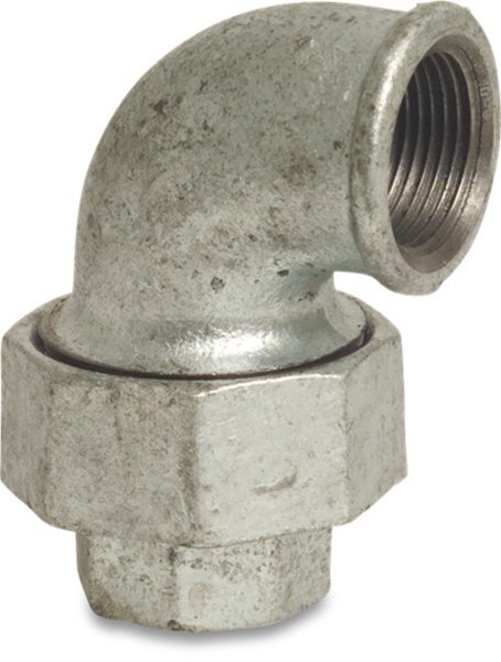 Afbeeldingen van Geg. haakse koppeling 3/8" nr 96 bibi