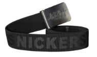 Afbeeldingen van Riem snickers elastisch 9025 zwart one size