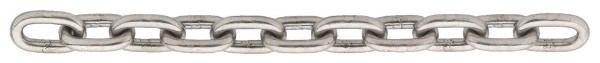 Afbeeldingen van Scheepsketting 4mm din766 rvs
