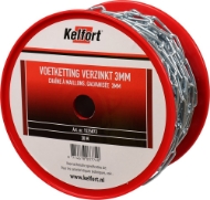 Afbeeldingen van Kelfort voetketting 3mm geg. 30m