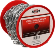 Afbeeldingen van Kelfort voetketting 6mm geg. 15m