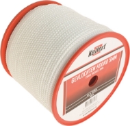 Afbeeldingen van Kelfort koord 6mm gevl. wit 200m