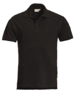 Afbeeldingen van Poloshirt Charma mt.S zwart korte mouw