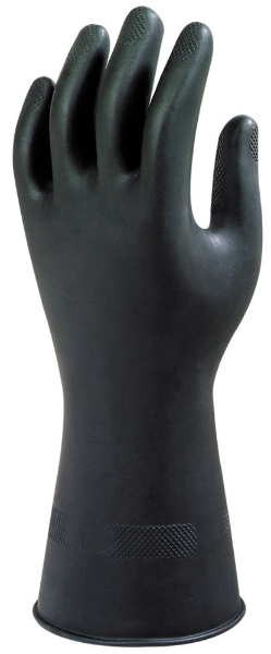 Afbeeldingen van Werkhandsch mt8.5 L g17k black heavy marig.