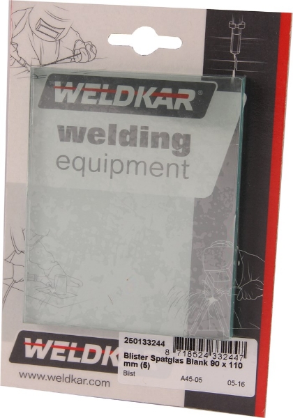 Afbeeldingen van Blister spatglas kleur 5 ï 50 mm