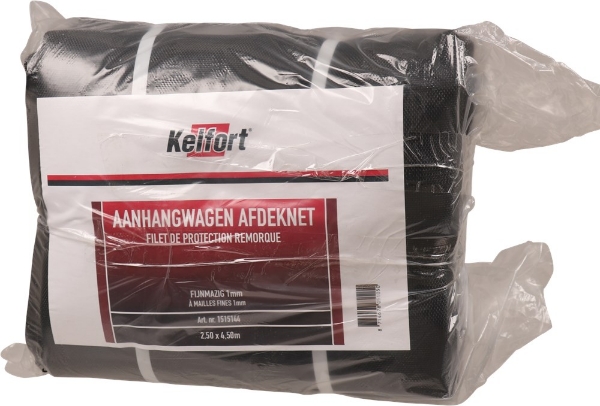 Afbeeldingen van Kelfort aanhangwagennet 2,5x4,5m fijnmazig