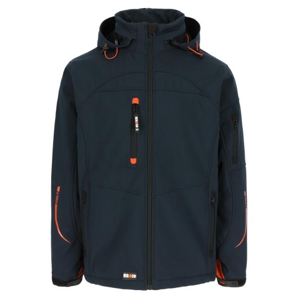 Afbeeldingen van Her poseidon softshell jas mt. xs marine