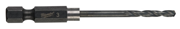 Afbeeldingen van Mil shockwave metaalboor hss-g 4x71x26mm