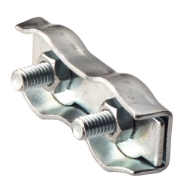 Afbeeldingen van Staaldraadklem 3 mm m4 duplex