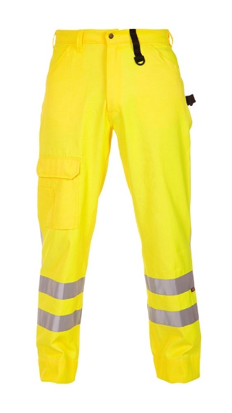 Afbeeldingen van Werkbroek mt.50 auxerre yellow en471-rws