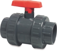 Afbeeldingen van PVC-U kogelkraan 50 mm pn16 type AK