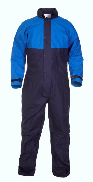 Afbeeldingen van Spuitoverall seaham mt.l navy/royal blue