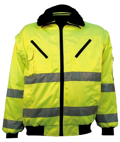 Afbeeldingen van M-wear pilotjack geel mt.s