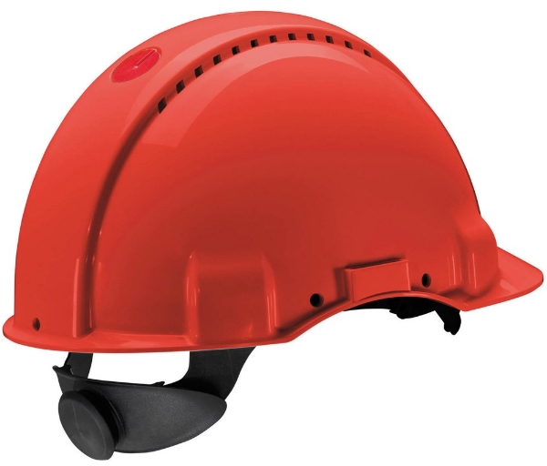Afbeeldingen van Veiligheidshelm peltor rood g3000nuv draaikn.