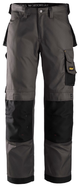 Afbeeldingen van Sni Werkbroek 3312-7404 mt.92 grijs/zwart