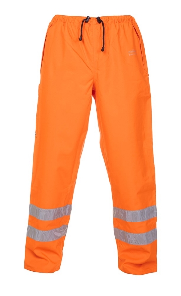 Afbeeldingen van Regenbroek mt.m oranje rws neede