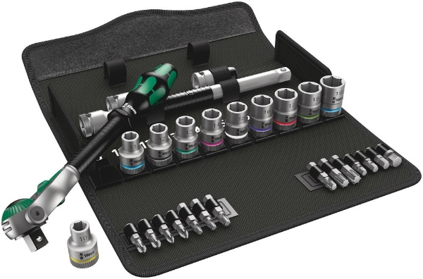 Afbeeldingen van Wer Zyklop Speed-ratelset 1/2" 8100