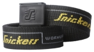 Afbeeldingen van Snickers workwear logo riem 110cm kunst.gesp