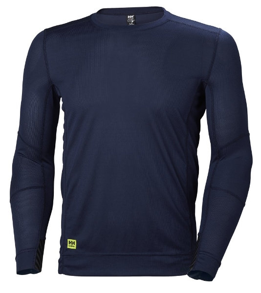 Afbeeldingen van HH thermoshirt lm mt.3xl marinebl. lifa 75105