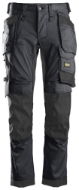 Afbeeldingen van Sni werkbroek mt.50 6241 stretch grijs/zw +hp