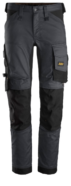 Afbeeldingen van Sni werkbroek mt.162 6341 stretch grijs/zwart