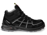 Afbeeldingen van Werkschoen mt.46 s3 firm cross black/silver