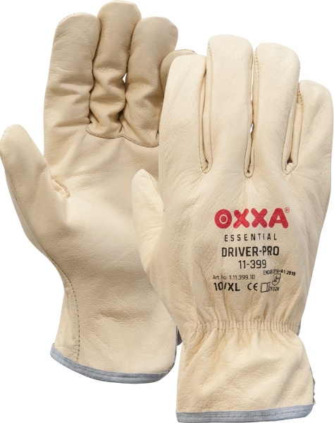 Afbeeldingen van OXXA Werkhandschoen mt.9 driver nerfleder
